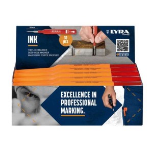 Lyra diepmarkeerstift rood