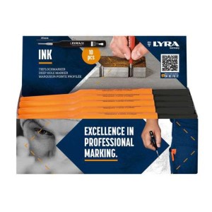 Lyra diepmarkeerstift zwart