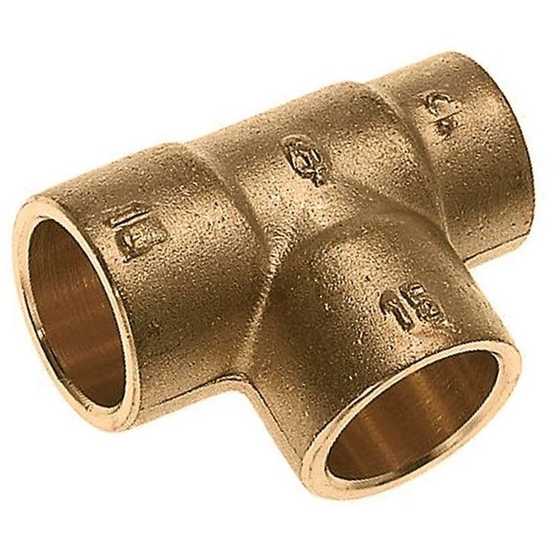 Verloop T-stuk 15X12X12mm Plieger