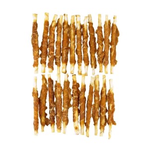 Braaaf hondensnack rawhide roll sticks kip 30 stuks