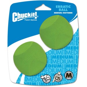 Chuckit! hondenspeeltje Erratic Ball M 2 stuks