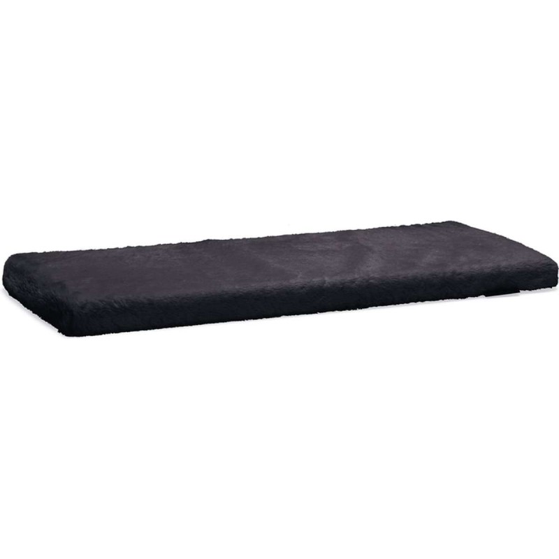 Beeztees katten vensterbankmat moza pluche antraciet 65x27x3 cm