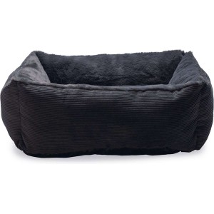 Beeztees Kattenmand Moza pluche antraciet 48X37X15 cm