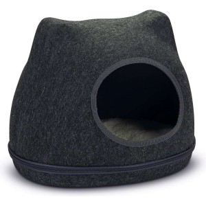 Beeztees Katteniglo Yupik vilt grijs 40x33x35 cm