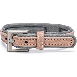 Beeztees hondenhalsband Balacron Ax kunstleer roze 43-53 cm x 25 mm