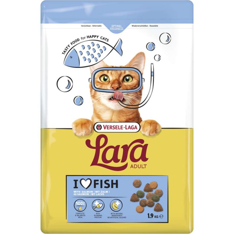 Lara Kattenbrokken Adult zalm 2 kg