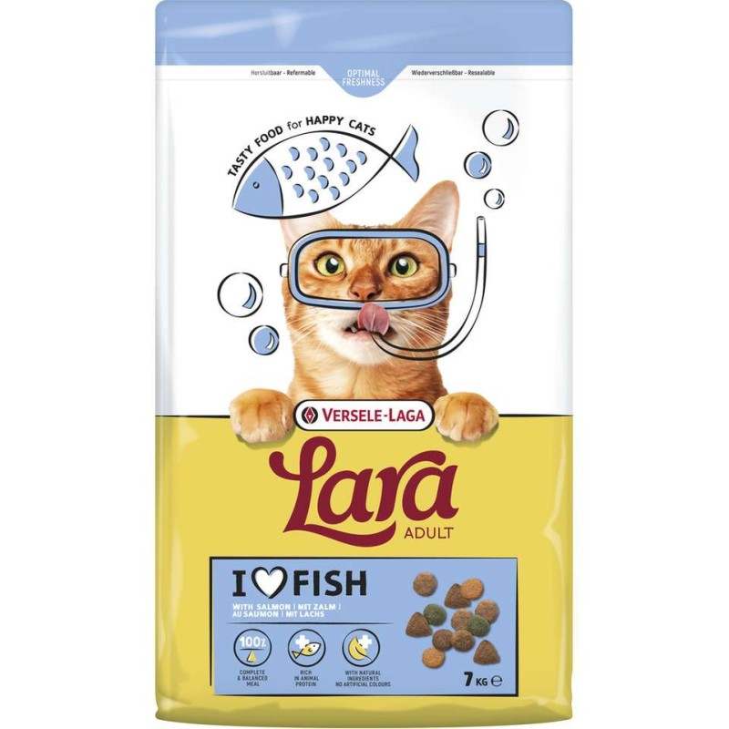 Lara Kattenbrokken Adult zalm 10 kg