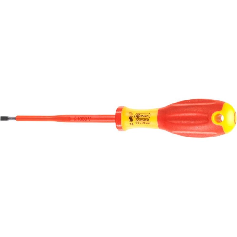 Schroevendraaier plat 3.5x100 geïsoleerd 1kV/1c Connex