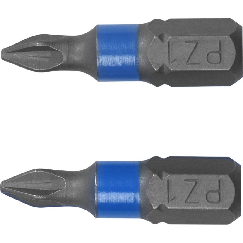 Schroefbit Pozidriv PZ1 2 stuks