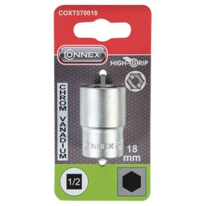 Dopsleutel 1/2" 18mm Connex