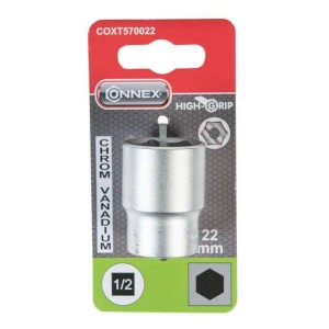 Dopsleutel 1/2" 22mm Connex