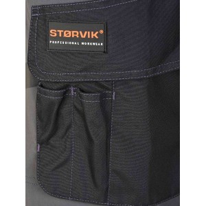 Storvik Stef werkbroek 4-way stretch antraciet