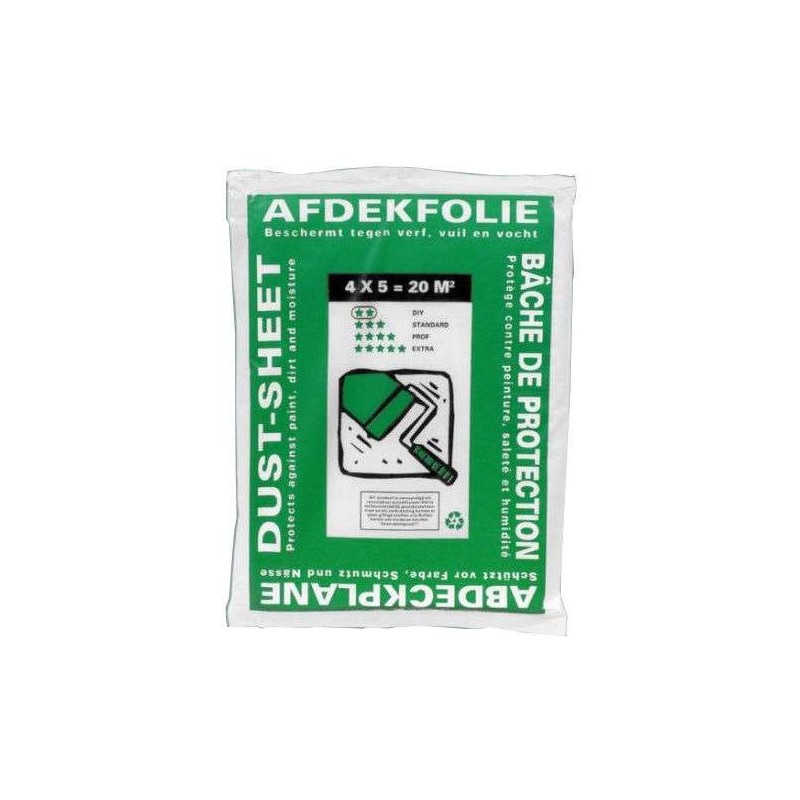 Afdekfolie 4 x 2,5 m