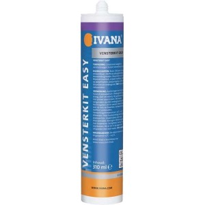 Ivana vensterkit easy wit 310ml