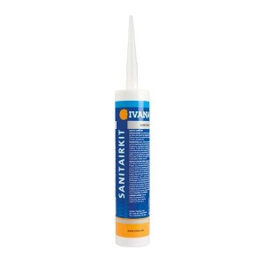 Ivana sanitairkit wit 310ml