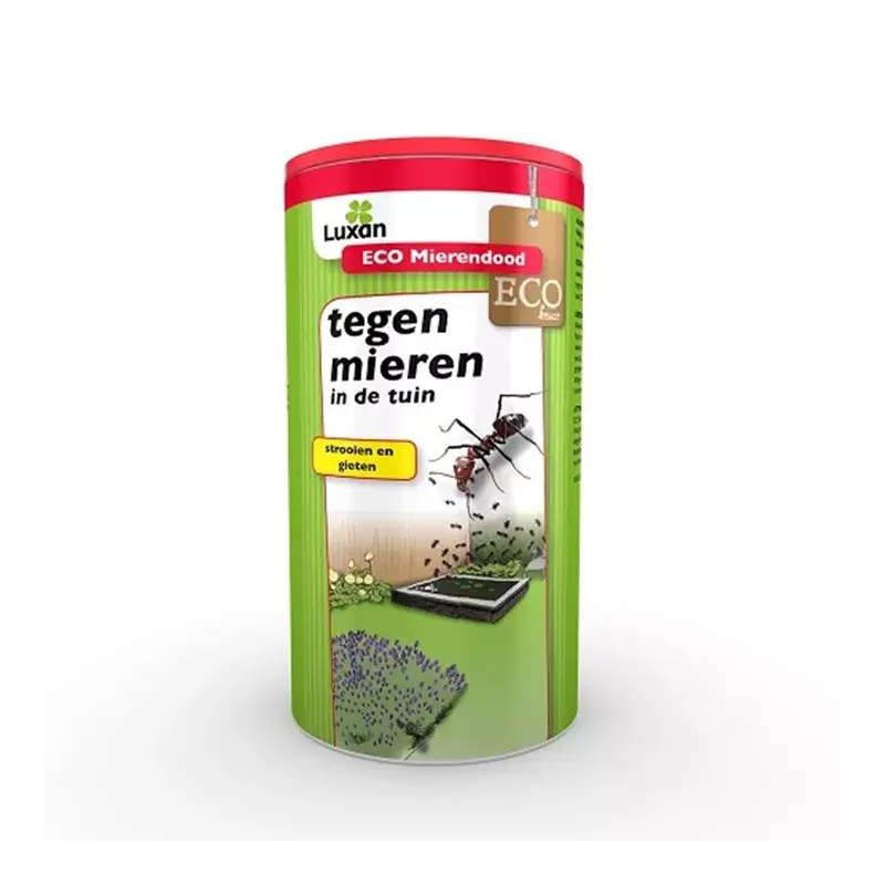 ECO Mierendood tegen mieren in de tuin 250 gram Luxan