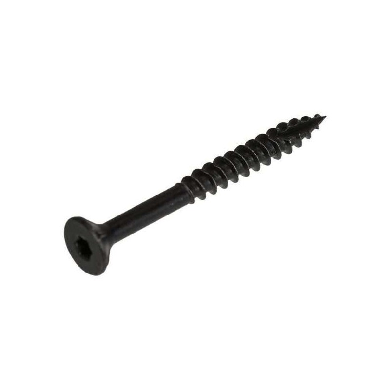 Blackline spaanplaatschroef zwart 4 x 50 mm Torx 20 100 stuks