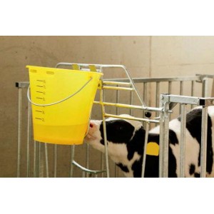 Kalveremmer geel transparant plat