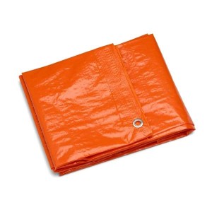Dekkleed met koord 100gr oranje 2 x 3 meter