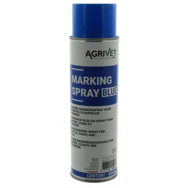 Marking Spray Cattle Blue 500ml