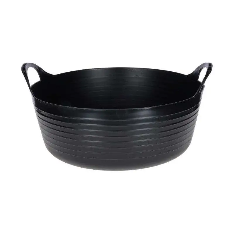 Flexibele mand zwart 15 liter