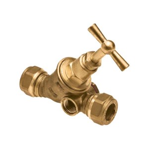 Bonfix stopkraan met bovendeel 15mm