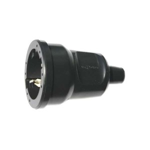 Contra stekker PVC RA zwart