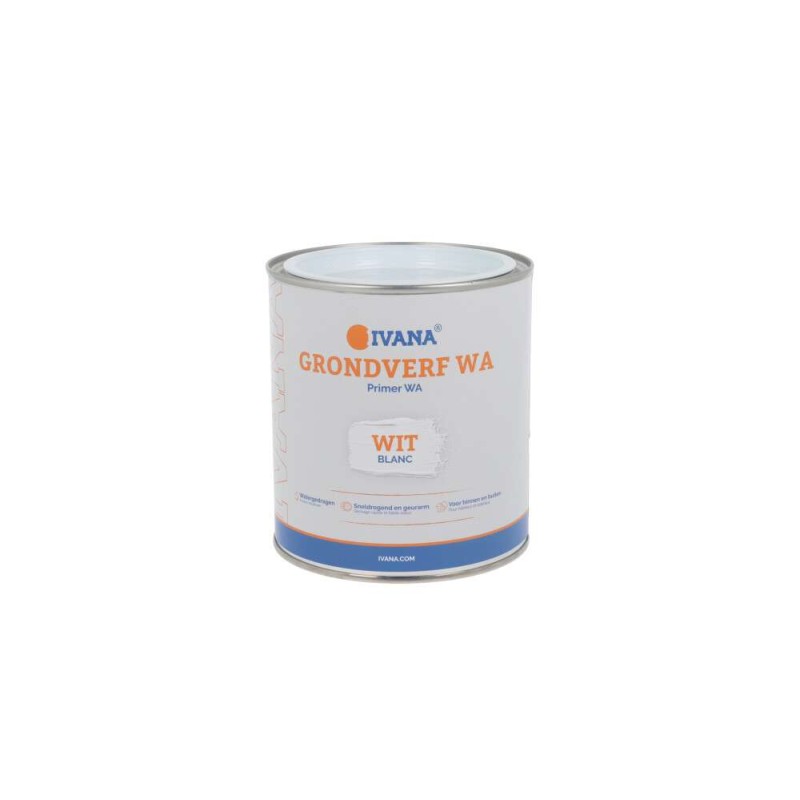 Ivana grondverf watergedragen wit 1L
