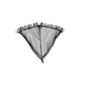 Baggernet nylon 10 knoops