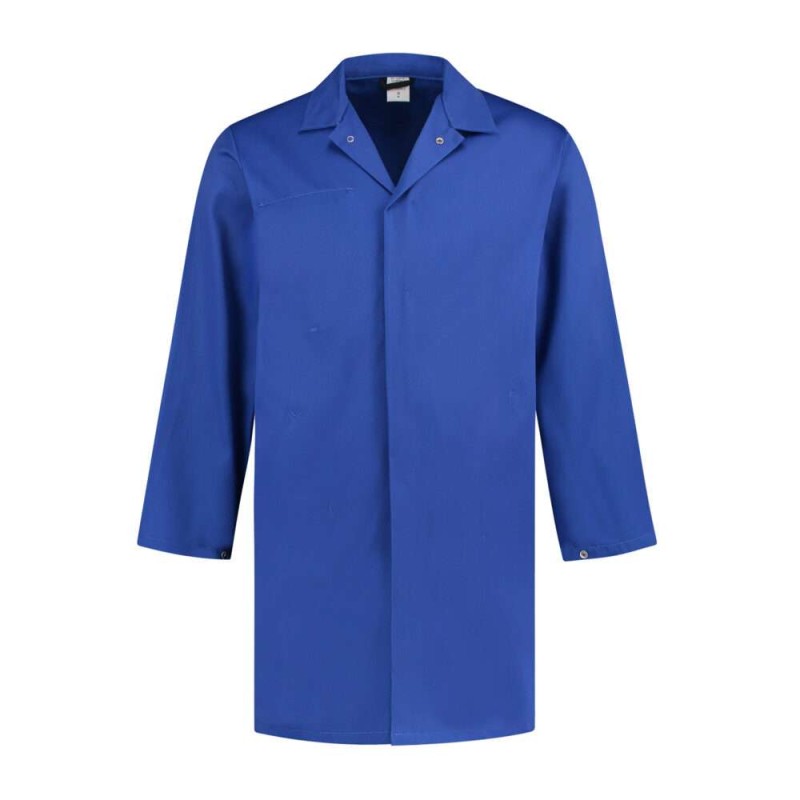 Food stofjas polyester/katoen korenblauw