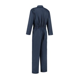 Katoenen overall met kniezakken navy