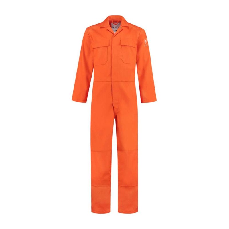 Overall vlamvertragend anti statisch oranje
