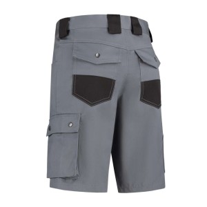 Bermuda Katoen/Polyester grijs/zwart