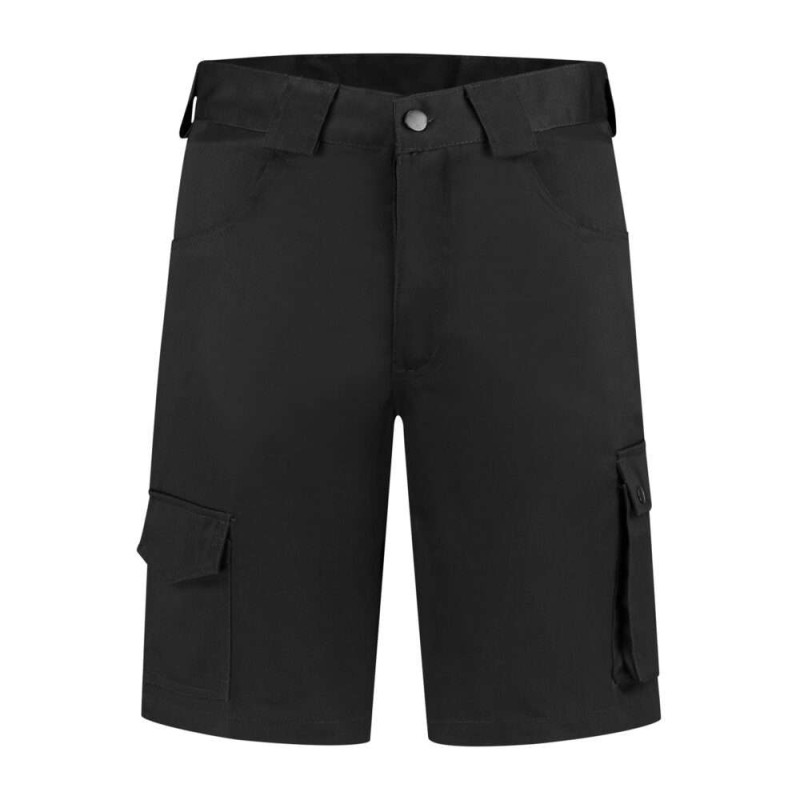 Bermuda Katoen/Polyester zwart