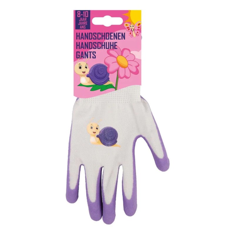 Kinderhandschoen slak 8-10 jaar