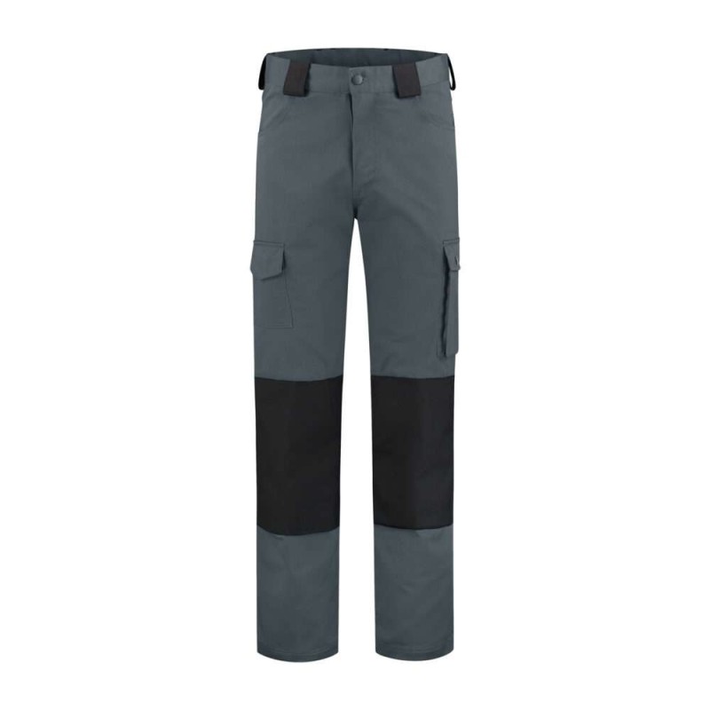 Werkbroek katoen/polyester grijs/zwart