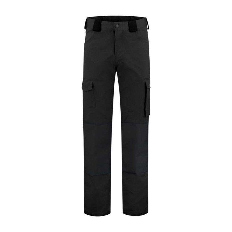Kinder werkbroek katoen/polyester zwart