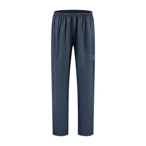 Regenbroek PU navy