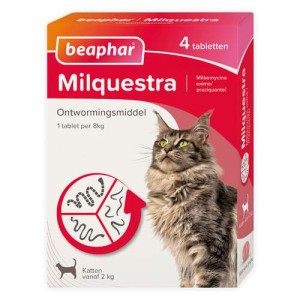Milquestra kat 4 tabletten Rund