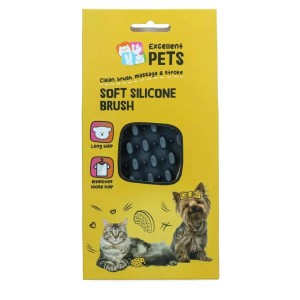 Excellent Pets Soft Silicone Brush Lang haar