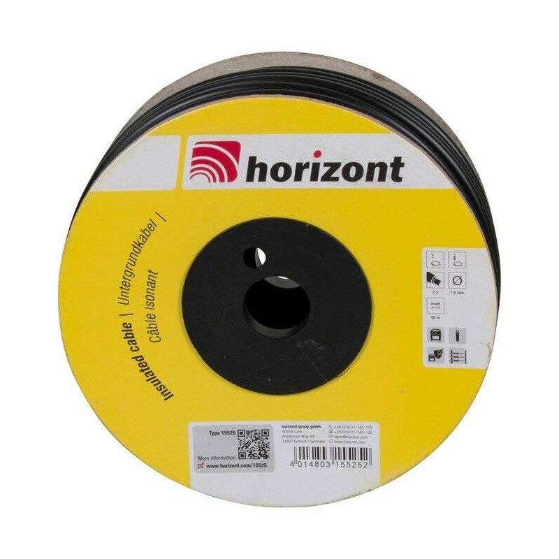 Horizont grondkabel/aansluitkabel 1,6mm 25m
