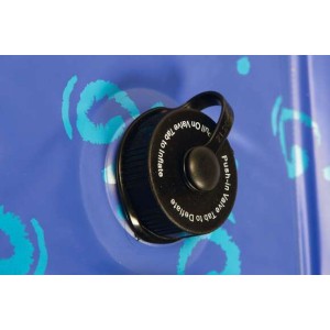 Hondenzwembad doggy dip blauw 80 x 80 x 20 cm