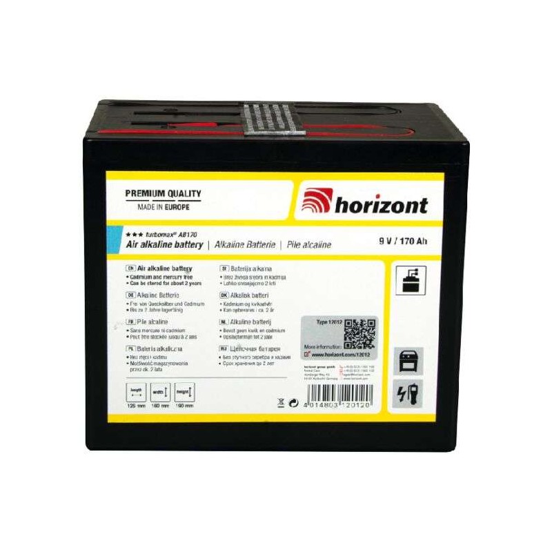 TURBOMAX AB170 9V batterij