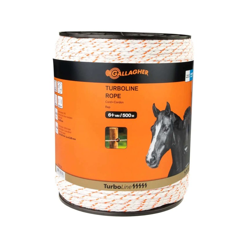Gallagher Duopack TurboLine Cord 2x500 meter wit