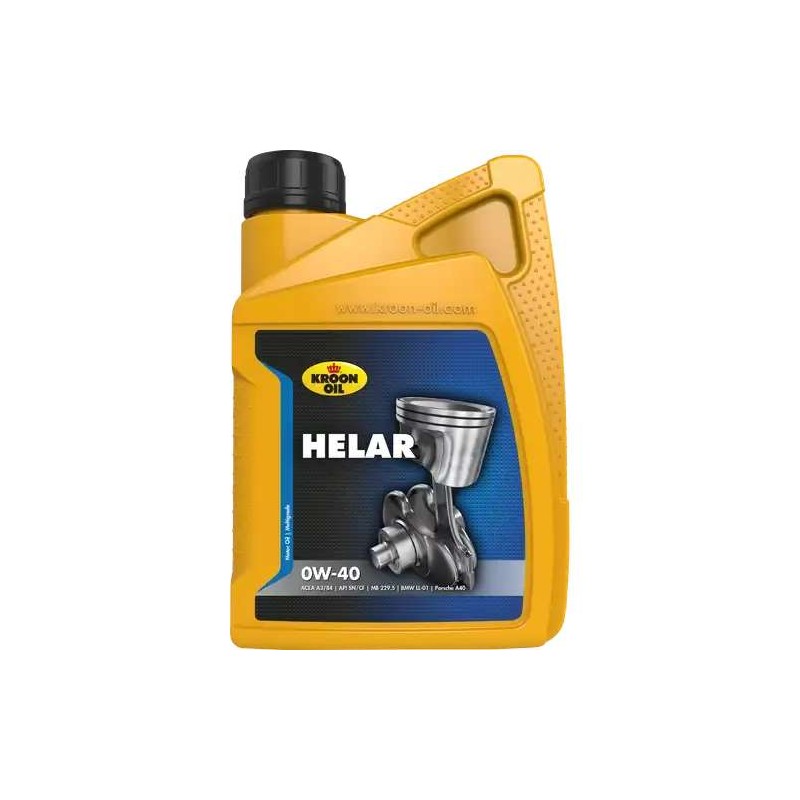 Kroon-Oil Motorolie Helar 0W-40 5L