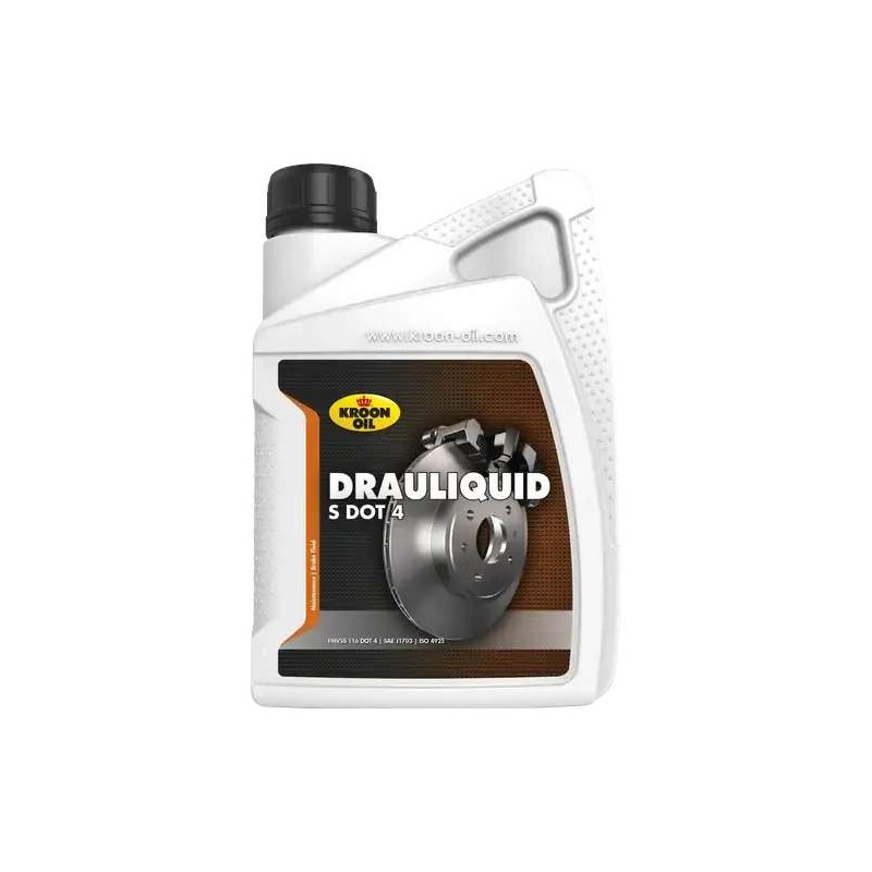 Kroon-Oil remvloeistof Drauliquid-S DOT4 1L
