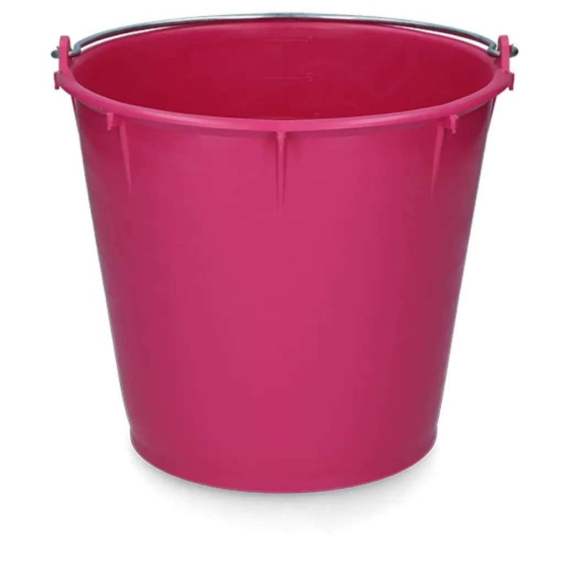 Emmer met beugel roze 7 liter