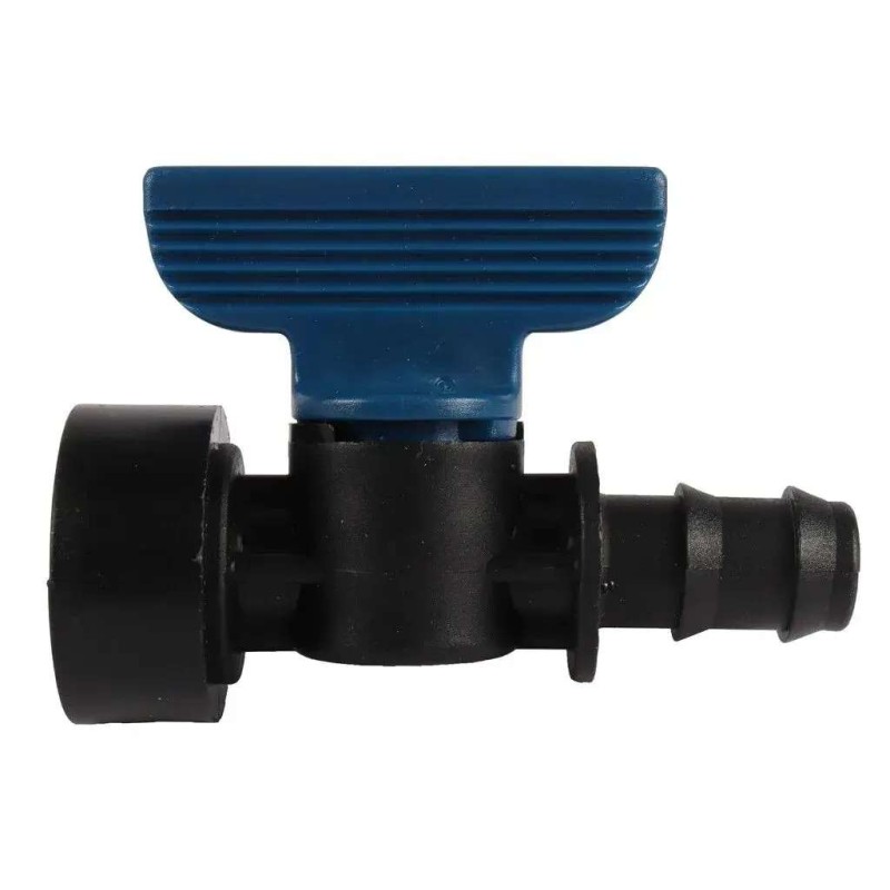 Kunststof plugkraan met verloop van 3/4 naar 5/8 inch