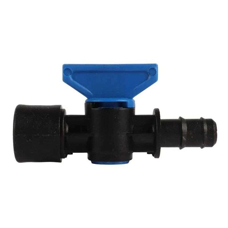 Kunststof plugkraan met verloop van 1/2 naar 5/8 inch
