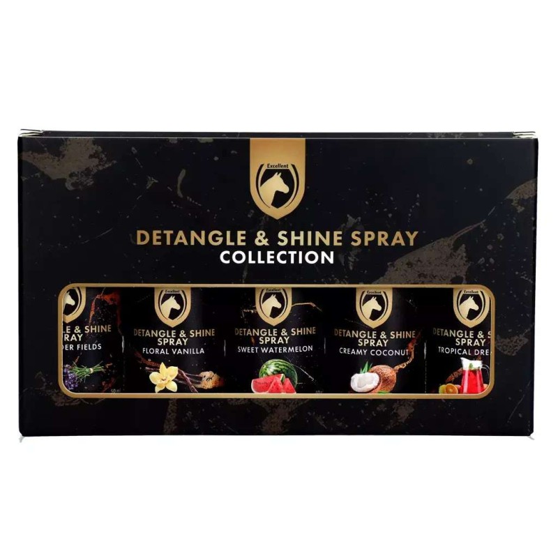 Detangle & shine spray geschenkset 5 x 50 ml